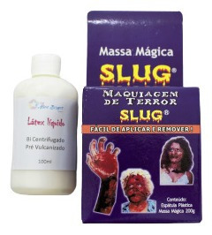 Kit Slug Maquiagem Terror/halloween 5