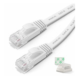 Cable Ethernet Cat6 De 75 Pies, Cable Lan De Red Plano ...