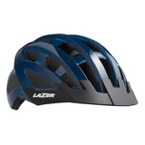 Casco Para Bicicleta Mtb Azul Unitalla Compact Lazer