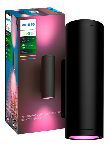 Exterior Philips Hue Appear White And Color Wifi Color Negro