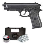 Pistola Airgun Pt92 Qgk Nbb 4,5mm Co2 Polímero Kit