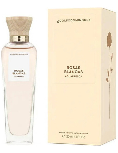 Perfume Mujer Adolfo Dominguez De Rosas Blancas Edt 120ml