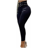 Pantalón Cinturón Tipo Leggins Grueso , Dama