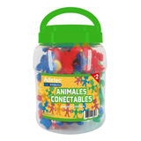 Juego Didáctico Animales Conectables 40 Piezas Juguetes Cantidad De Piezas 40