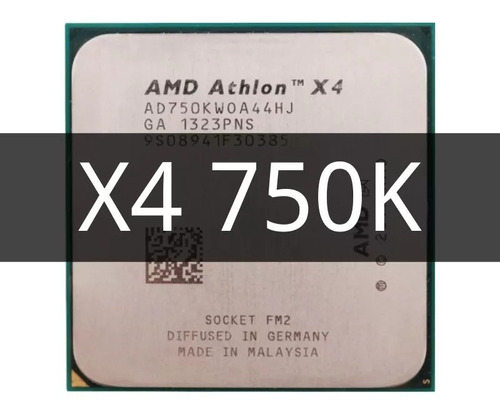 Processador Amd Athlon X4 750k 3,40 Ghz 4 Mb Socket Fm2