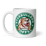 Taza De Mascota Perro Bulldog Café  Personalizada