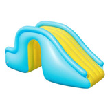 Tobogán Acuático Inflable Para Piscina Pequeña Tobogán .