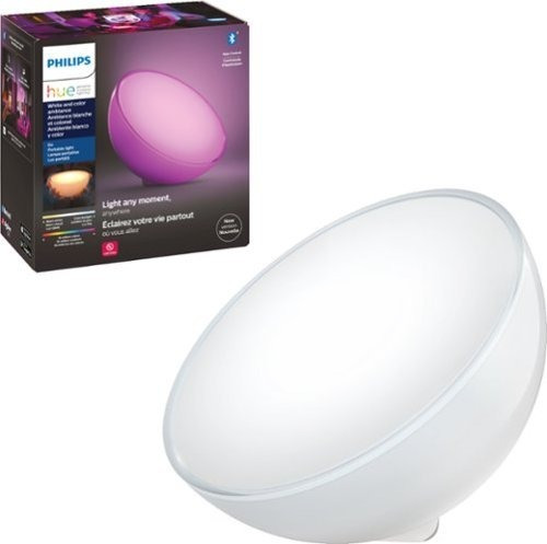 Lámpara De Mesa Philips Hue Blanco & Color, Color Blanco