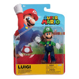Super Mario® Figura Luigi De 11 Cms Original Jakks Pacific