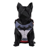 Coleira Peitoral Para Cachorros Freefaro Air Batman Pet - P