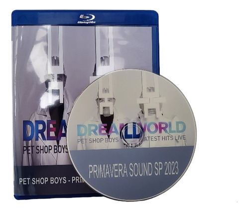 Bluray Pet Shop Boys Live Primavera Sound São Paulo  2023