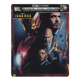 Iron Man 1 Marvel Target Steelbook Pelicula 4k Ultra Hd 