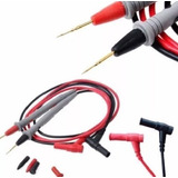 Cables Para Multimetro Tipo Alfiler 90 Cm 1000v 20a Tipo Smd