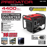 Generador Inverter Predator 4400 Watts