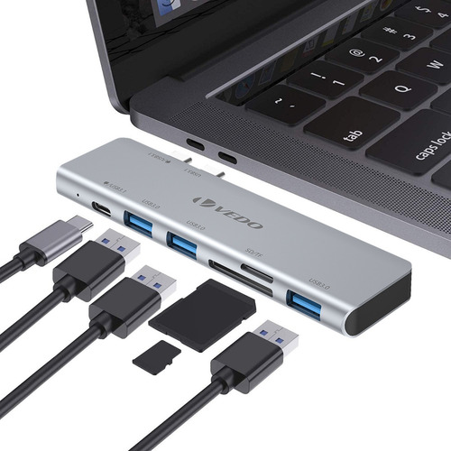 Adaptador Thunderbolt Para Macbook Pro/air 2020 Usb 3.0