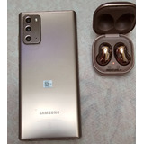 Celular Galaxy Note 20 5g + Galaxy Buds. Excelente Estado!!