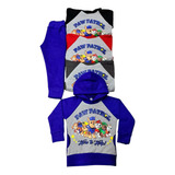 Conjunto De Niño Pak Patrol  Poleron Y Buzo Polar