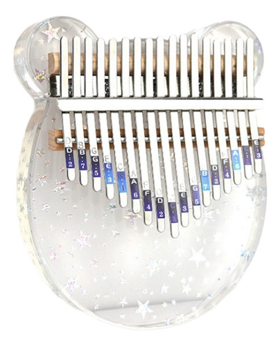 17 Teclas Piano Mbira Educativo Instrumentos De Para Niños