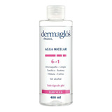 Dermaglos Facial Agua Micelar 6 En 1 400ml