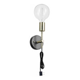 Novogratz X Globe Owen Aplique De Pared De 1 Luz Enchuf...