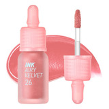 Peripera Ink Airy Velvet Tinta Hidratante Para Labios Mate Color 26 Apricot Peach