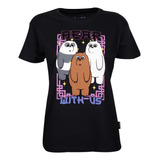 Playera Dama-we Bare Bears-american Level