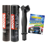 Kit Cadena Motul C1 + Motul C3 + Cepillo Cadenas + Obsequio 