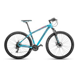 Mountain Bike Topmega Thor R29 16  24v Frenos De Disco Mecánico Cambios Shimano Tourney Tx Y Shimano Tourney Ty700 D/tiro Index Color Celeste  