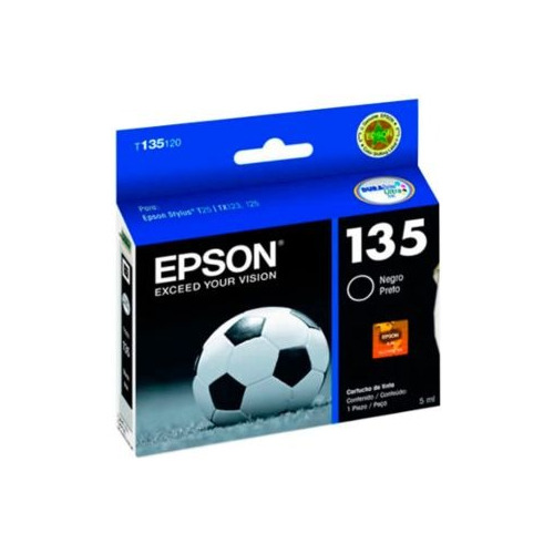 Cartucho Epson 135 T135 Negro Original Tx125 Tx135 Tx25