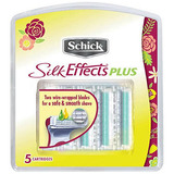 Schick Silk Effects Plus Cuchillas Envueltas En Alambre 5 Un