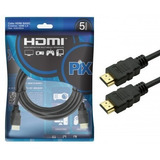 Cabo Hdmi 5 Metros 2.0 4k Pix