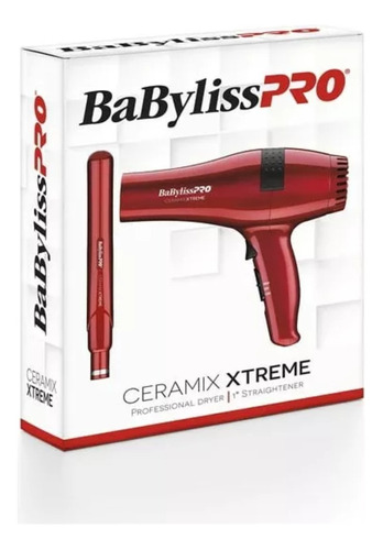 Combo Babyliss Pro De Secadora Y Plancha Profesional Cepp1