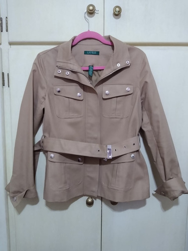 Campera Naútica Gabardina - Ralph Lauren - Importada - Beige