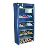 Organizador Zapatos + Forro Tela Diseño Torre 10 Niveles