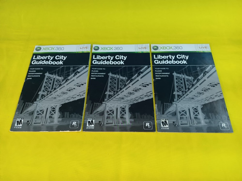 Manual Original Liberty City Gta Xbox 360 