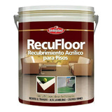 Pintura Recufloor Pisos Transitable Colores Sinteplast 1lt Color Azul