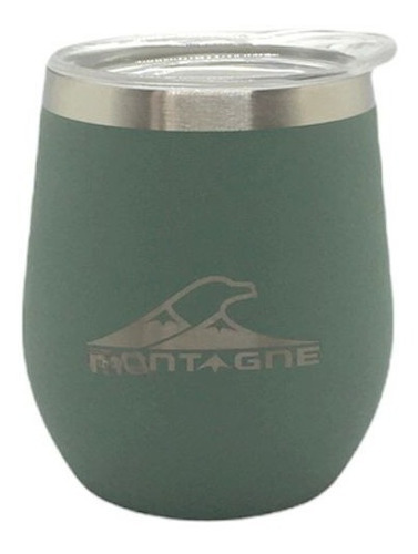 Vaso Térmico Montagne Mate Copa Con Tapa