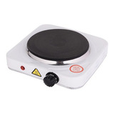 Encimera Hot Plate Cocina 1 Plato Electrica Portatil 1000w Color Blanco