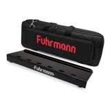 Pedalboard Fuhrmann Para 7 Pedais Preto Com Bag Pb4 Nf-e