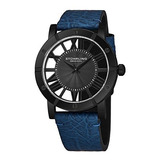 Stuhrling Original Negro Pvd Reloj Para Hombre De La Correa 