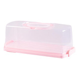 Caja Organizadora Rectangular Para Pan Con Asa, Transparente