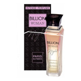 Kit C/ 2 Perfume Billion Woman Night Paris Elysees Original