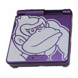 Carcaça Donk Kong Roxo P Gba + Chaves X E Y 