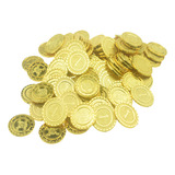 100 Monedas De Oro, Monedas De Juego De Plástico, Monedas Go