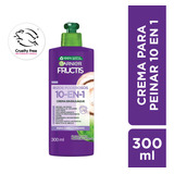 Crema Para Peinar 10 En 1 Rizos Poderosos 300 Ml Fructis