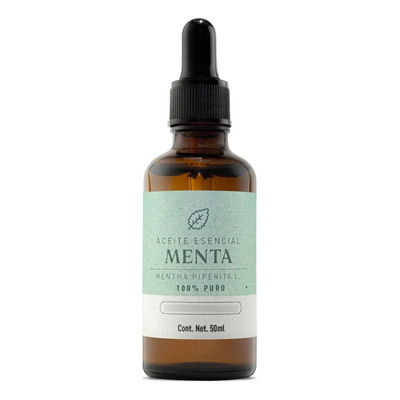 Aceite Esencial Puro Menta Piperita 50ml Aromaterapia Difusor