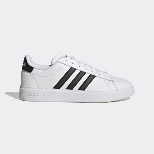 Tenis Para Mujer adidas Lifestyle Grand Court Cloudfoam Color Cloud White/core Black/core Black - Adulto 2.5 Mx