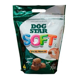 Dog Star Soft 700g Ração Macia Mole - Cães Adulto Senior