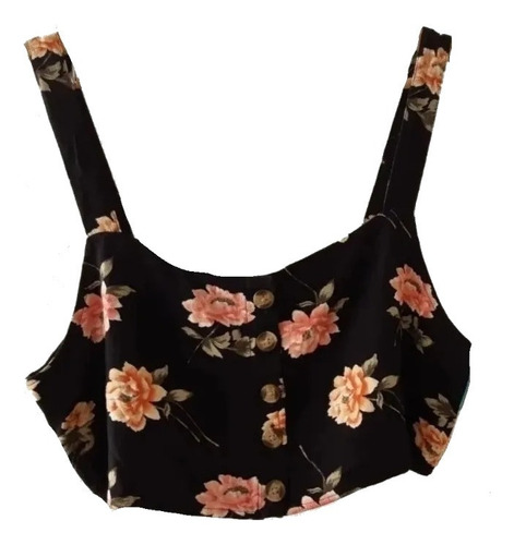 Blusa Top Floral American Eagle Mujer Talla Xl / 36-38