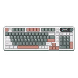 Teclado Mecánico Español Rk Royal Kludge S98 Clay Green